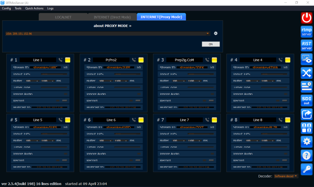 SRT Mini Server 2.5.4 Download
