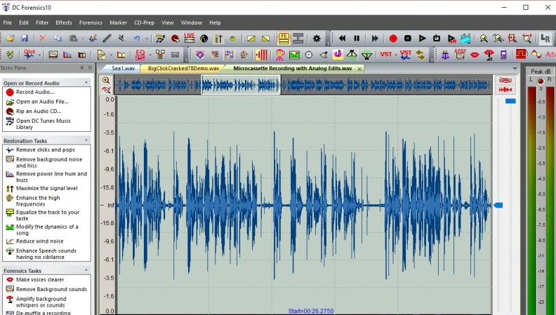 Diamond Cut Forensics Audio Laboratory