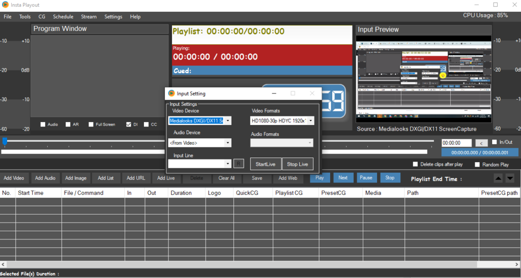 Insta Playout 4