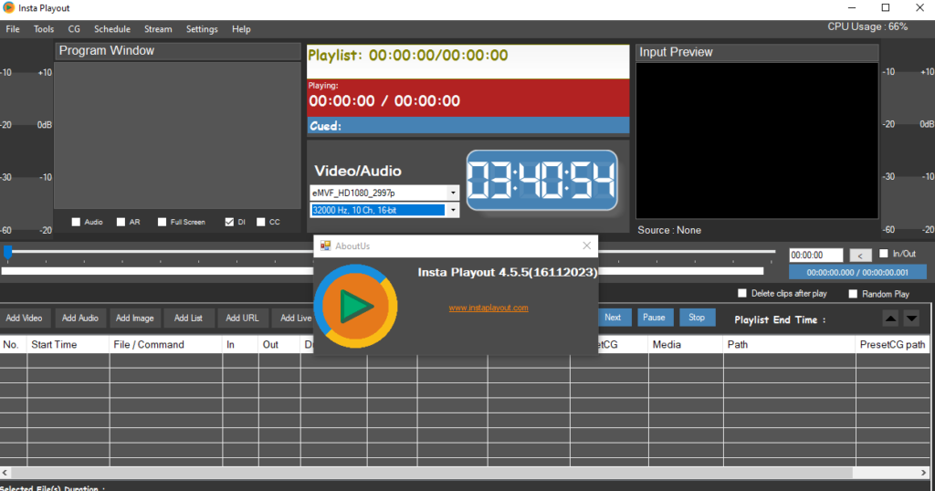 Insta Playout 4
