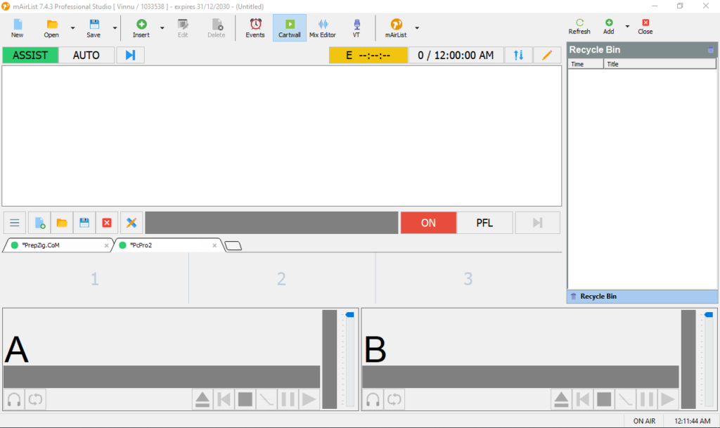 mAirList Professional Plus 7.4.3