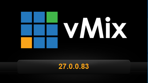 vMix Pro 27.0.0.83