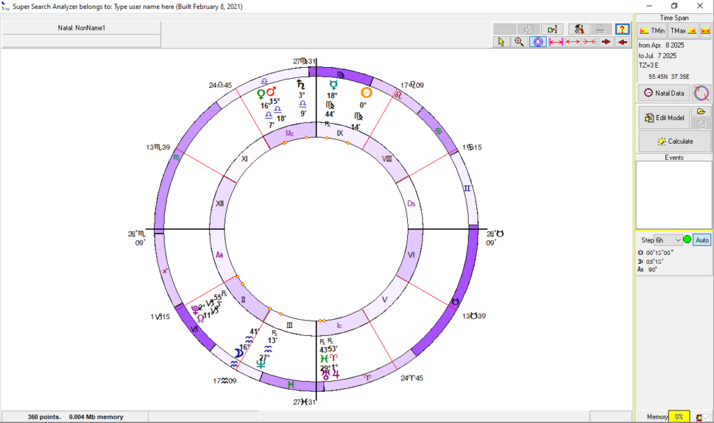 Super Search Astrology Software