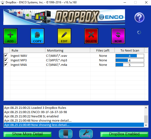 Enco DAD Radio Automation