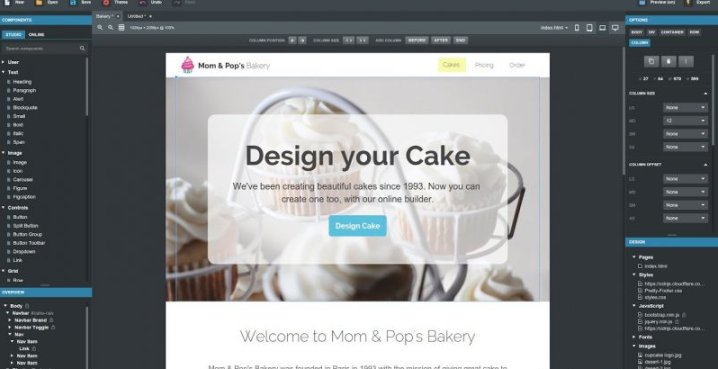 Bootstrap Studio
