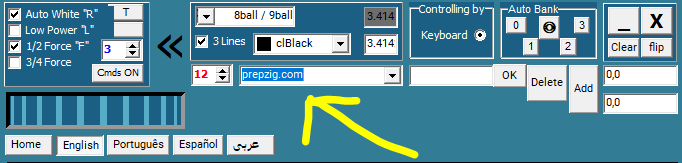 Miniruler Mini Ruler 8 Ball Pool