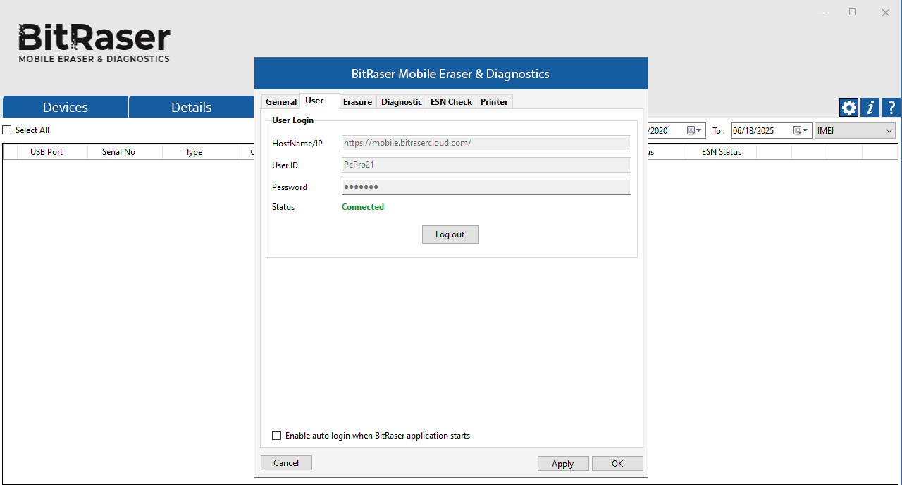 BitRaser® Mobile Eraser and Diagnostics