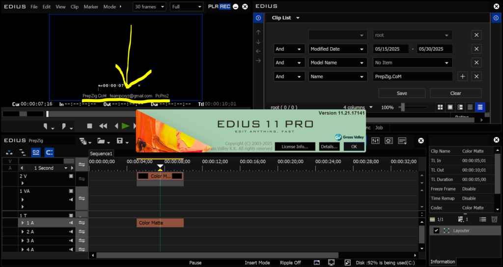Edius Pro