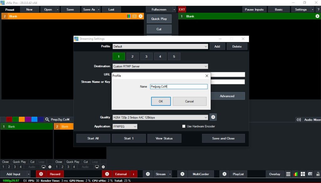 vMix Pro 28