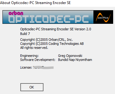 Opticodec-PC Straming Encoder SE